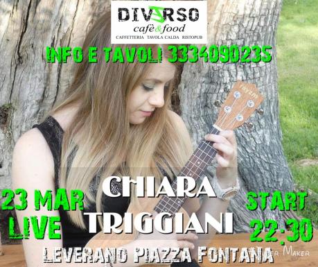 La cantautrice Chiara Triggiani inediti live