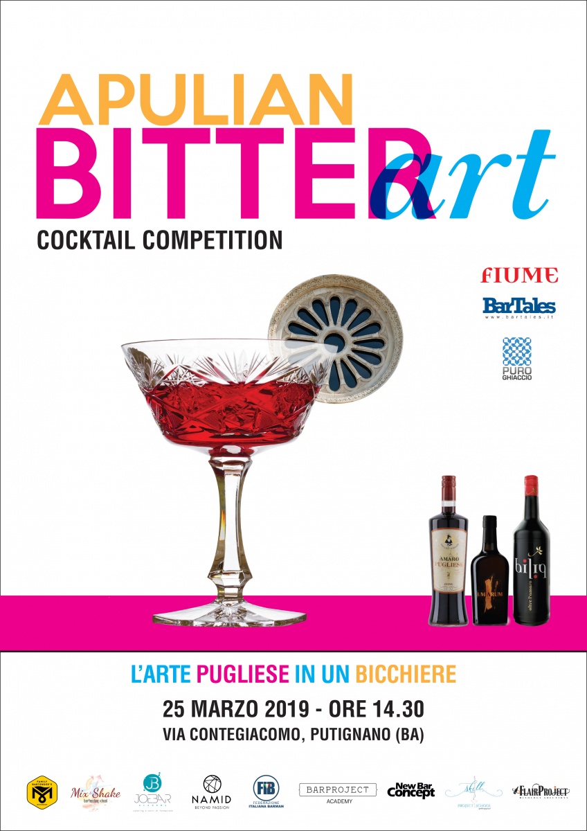 APULIAN BITTER ART COCKTAIL COMPETITION L'arte pugliese in un