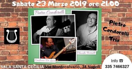 Live Concert Pietro Condorelli Trio Sala Santa Cecilia