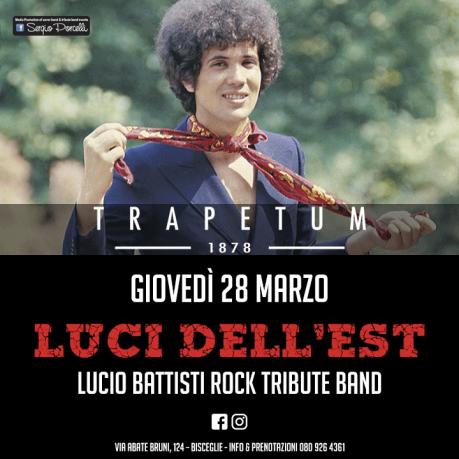LUCI Dell'est Lucio Battisti ROCK tribute a Bisceglie