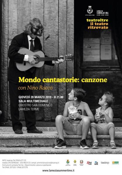 Lamezia Summertime. Nino Racco ospite di TeatrOltre: il Teatro Ritrovato