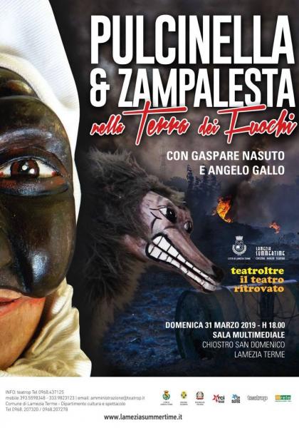 Lamezia Summertime. "Pulcinella e Zampalesta" ospiti a TeatrOltre: il Teatro Ritrovato