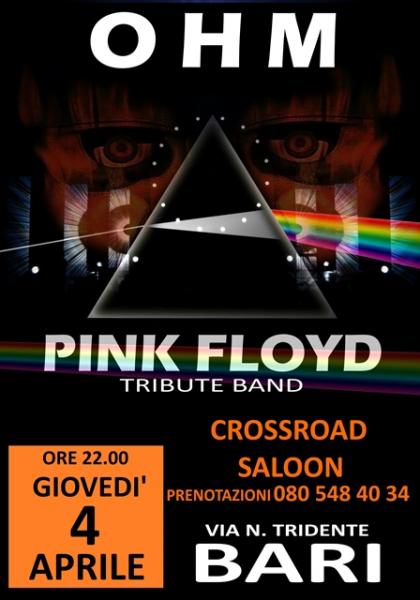 OHM PINK FLOYD LIVE - Bari - Crossroad Saloon Pub
