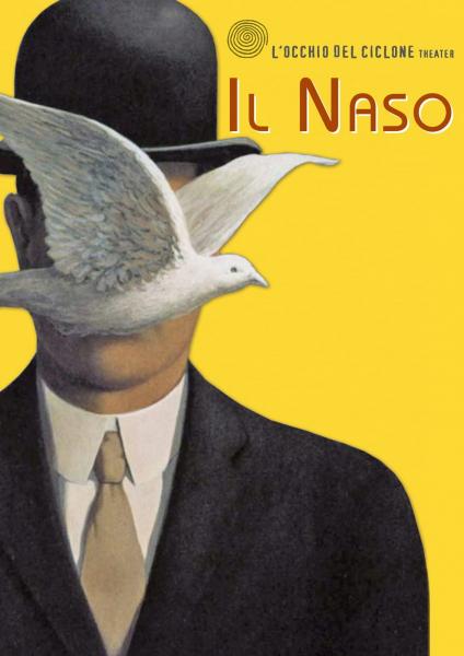 “Il naso ” il 6 aprile nuovo spettacolo al Teatro del Carro con la Compagnia L’occhio del Ciclone