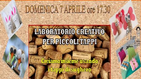 Laboratorio per piccoli tappi. Creiamo con i tappi di sughero