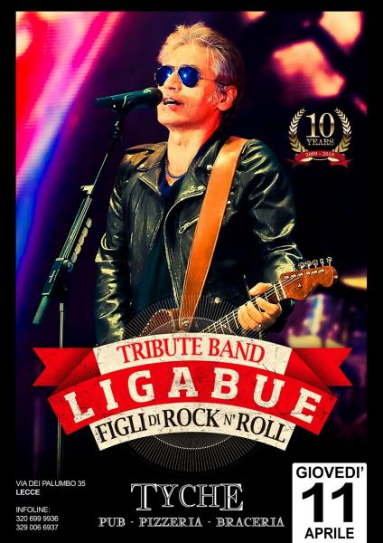 Figli di Rock n'Roll Tribute Band di Ligabue al Tyche di Lecce