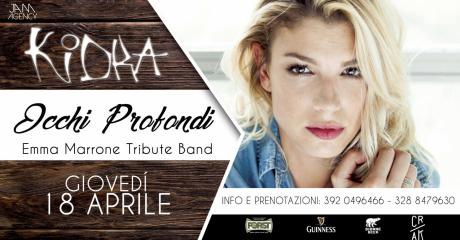 “OCCHI PROFONDI”!!! Emma Marrone tribute band