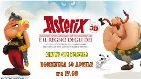 Asterix e il regno degli Dei. Cinema con merenda