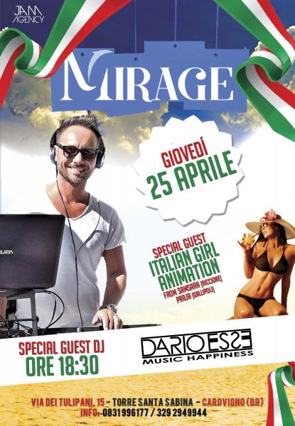 Dario Esse & Italian Girl Animation at Mirage (Santa Sabina)