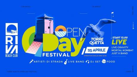 25 Aprile OPEN DAY Festival at Riva Beach - Torre Quetta Bari