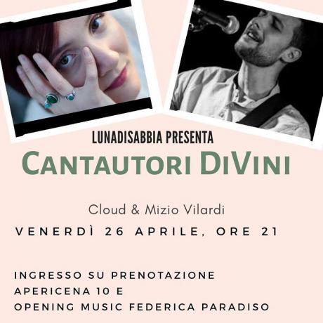 Cantautori Divini - con Mizio Vilardi & Cloud