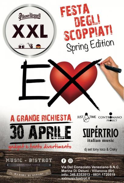 Festa degli Scoppiati Spring Edition at XXL Music Bistrot