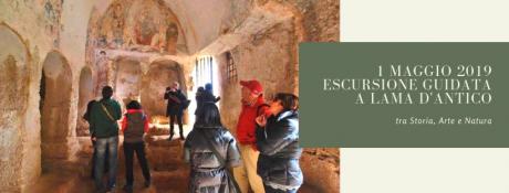 Escursione guidata al Parco rupestre Lama d'Antico