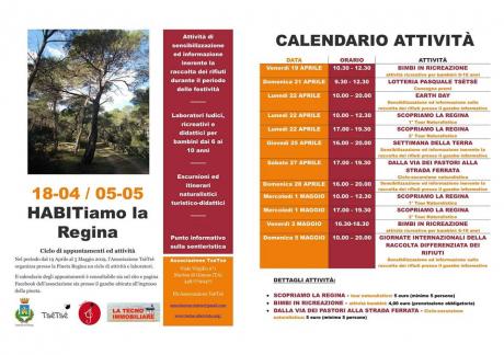 Scopriamo La Regina: itinerario naturalistico