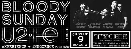 Bloody Sunday Tribute U2 al Tyche di Lecce