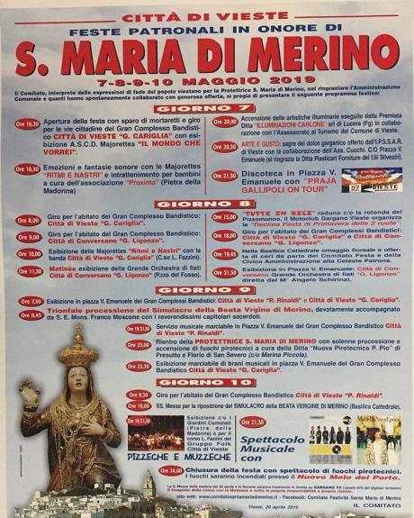 Festa patronale di Maria SS. di Merino