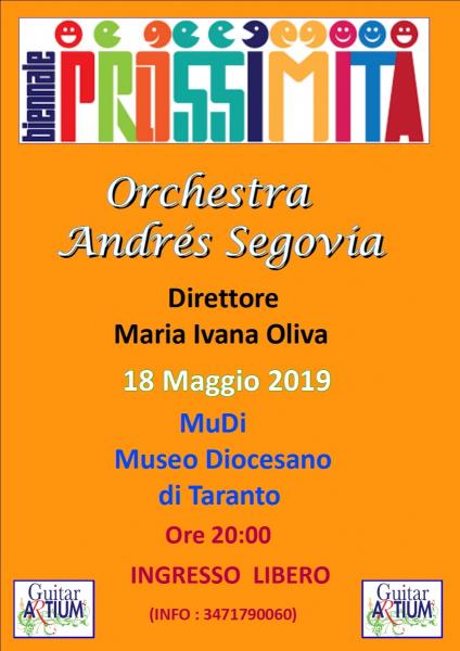 Concerto Orchestra "Andrés Segovia" direttore Maria Ivana Oliva