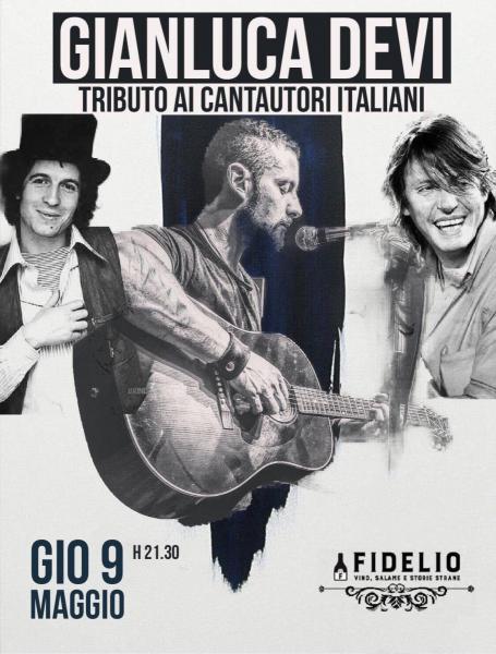Gianluca Devi - Tributo ai Cantautori Italiani @ Fidelio (Bisceglie)