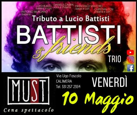 Battisti & Friends Trio- ven. 10 maggio @MUST Calimera