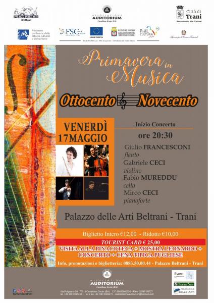 Ottocento...Novecento Stagione concertistica Primavera in musica 2019