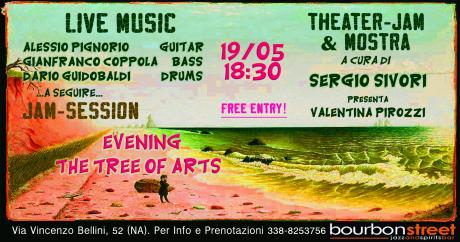 Concerto, spazio teatrale, presentazione mostra & jam music.. nel poemeriggio di Domenica 19 Maggio nel centro di Napoli