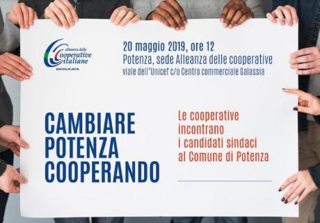Le cooperative incontrano i candidati sindaci al Comune di Potenza