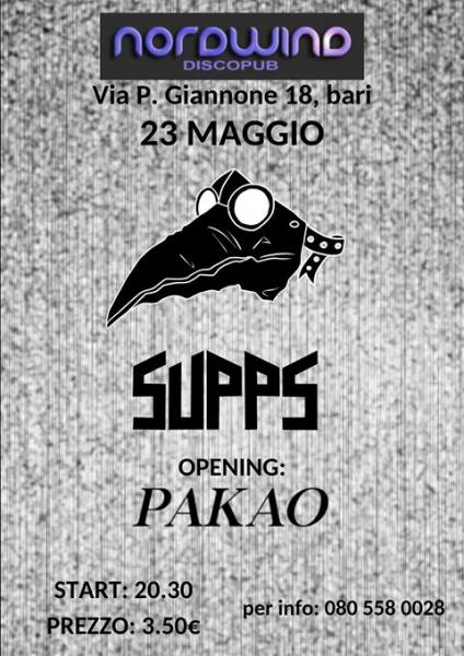 SUPPS in concerto. Opening Act Pakao