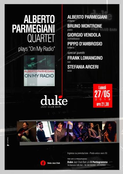 “Alberto Parmegiani Quartet” plays "On My Radio"