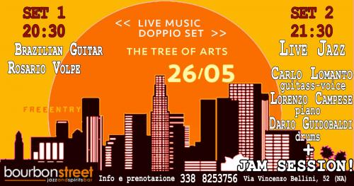 Live music-doppio set jazz & Brasilian-Napoli centro-26 Maggio