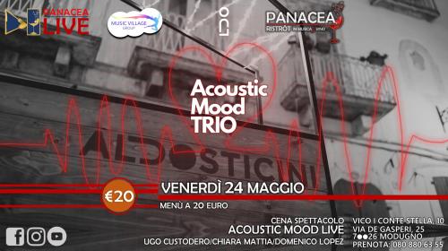 AcousticMood TRIO con Aldosticini | PanaceaLIVE
