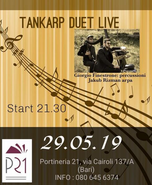 Tankarp live portineria 21
