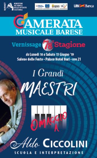 Per il progetto "I Grandi Maestri": Andrea Padova