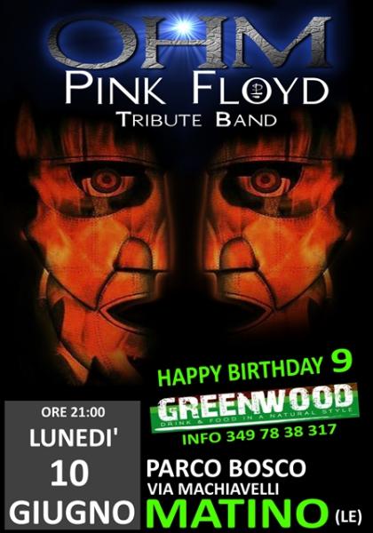 OHM PINK FLOYD LIVE - MATINO (LE) - GREEN WOOD
