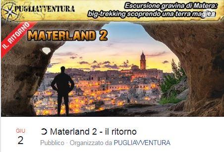 Materland 2 il ritorno - BigTrekking spettacolare per gli esploratori del bello