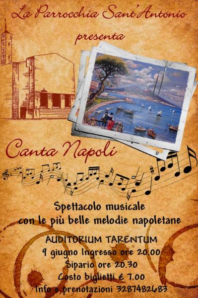 La Parrocchia Sant'Antonio presenta "Canta Napoli"