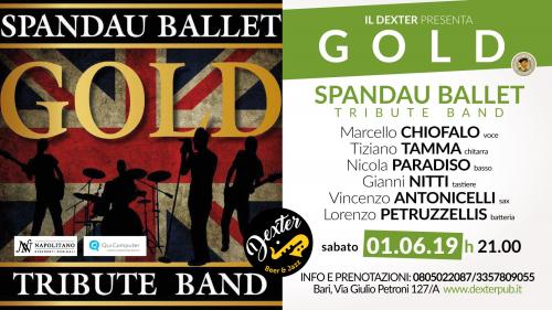 Gold - Spandau Ballet Tribute Band in concerto