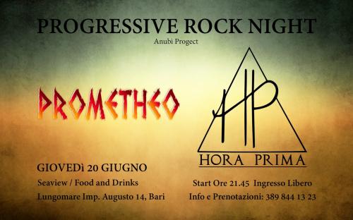 Prog Rock Night - Hora Prima + Prometheo