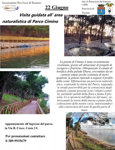 Visita guidata all' area naturalistica di Parco Cimino