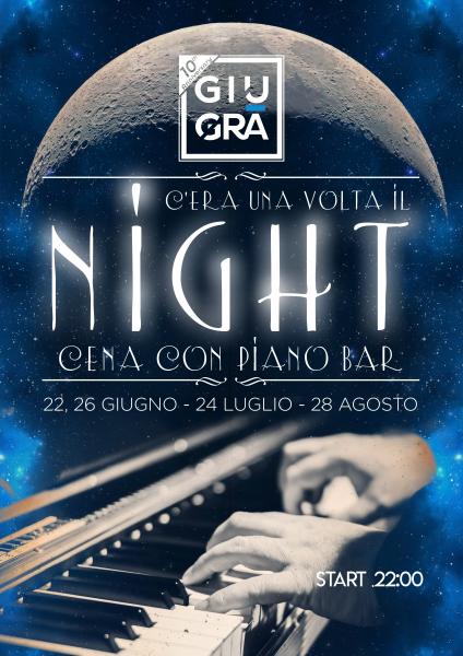 Cena con Piano Bar del Maestro Giovanni Specchia "C'era una volta il night"