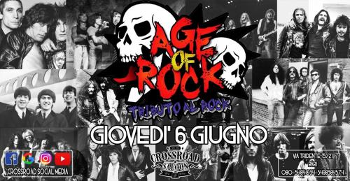 AGE of ROCK live Crossroad Saloon - Bari