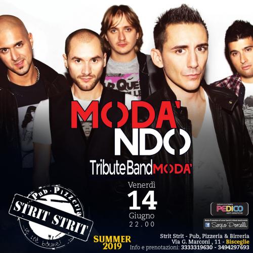 Modàndo Tribute Band Modà Live At Strit Strit Bisceglie