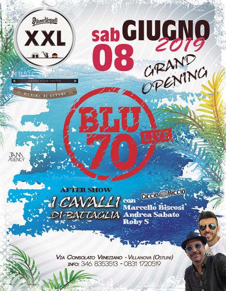 Grand Opening - BLU70 at XXL Music Bistrot