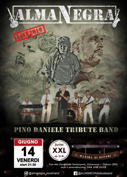 Almanegra Pino Daniele at XXL Music Bistrot (Villanova)