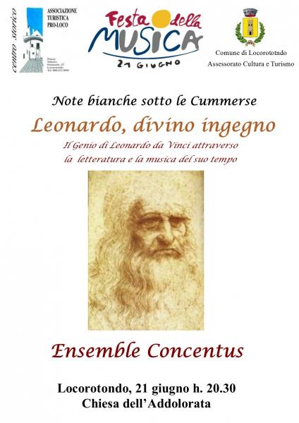 Leonardo, divino ingegno. Musica e letteratura ai tempi di Leonardo da Vinci