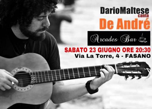 Dario Maltese canta Fabrizio De André