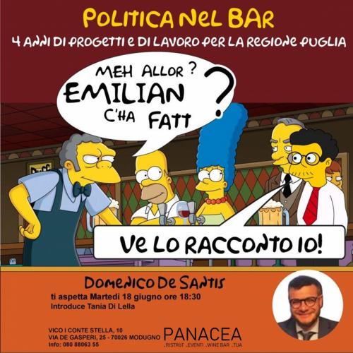 Politica nel bar | Con Domenico De Santis