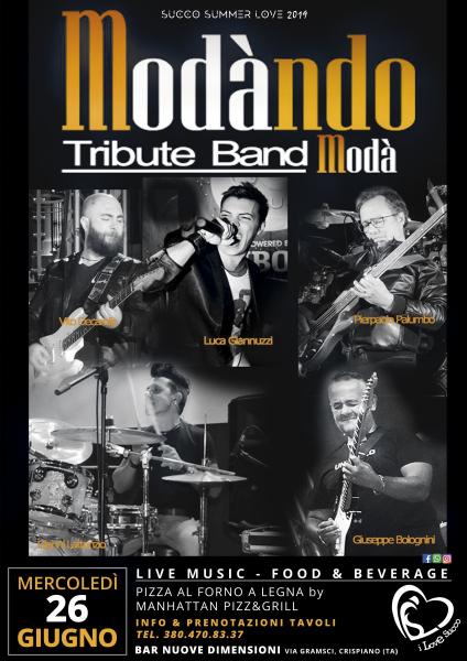 Modàndo Tribute band Modà
