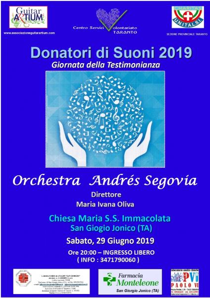 Donatori di Suoni - Orchestra Andrés Segovia