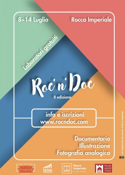 Roc'n'doc - 7 Giorni di Laboratori Gratuiti di Documentario - Fumetto - Fotografia Analogica