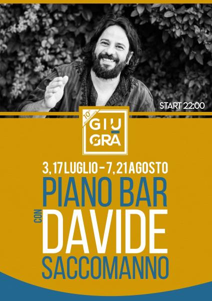 Cena con Piano Bar del Maestro Davide Saccomanno